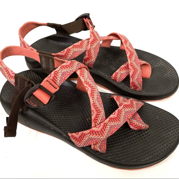 Chaco Shoes - Chaco Z/2 Peach Orange Vibram Sandals Classic